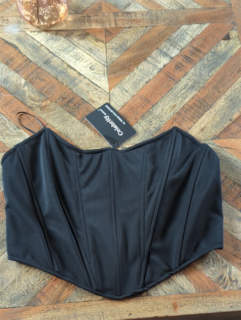 Black Corset Celebrity Fashion By Hera Collection